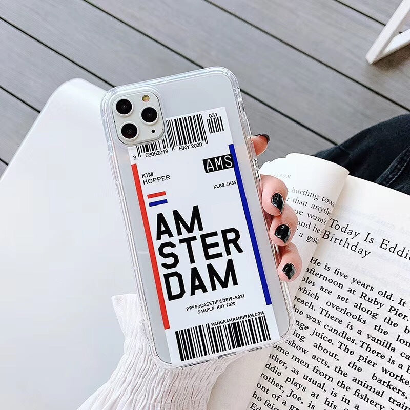Ticket phone case Ticket phone case